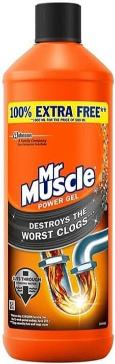 Mr Muscle Drain Unblocker Gel