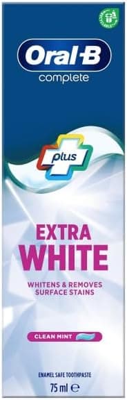 Oral B Toothpaste Complete Extra White